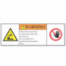 Search for toxic warning stickers Danger