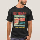 Search for turning 80 tshirts Graphic