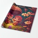 Search for elves wrapping paper Cute