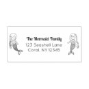 Search for mermaids rubber stamps Return address