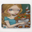 Search for cheshire cat mousepads Lewis carroll