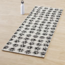 Search for cat yoga mats Black and white