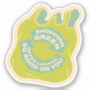 Search for sustainability stickers Green