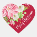 Search for watercolor poinsettia stickers Greenery