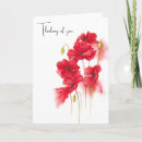 Search for watercolor poppies cards Abstract