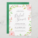 Search for pink and green bridal shower invitations Boho