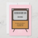 Search for tv party invitations Vintage