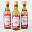 Search for mini wedding wine labels Rehearsal dinner