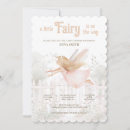 Search for fairy baby shower invitations Watercolor