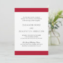 Search for red wedding invitations Traditional