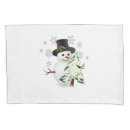 Search for snowman pillowcases Cute