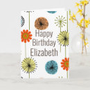 Search for mid century modern birthday cards Retro