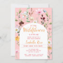 Search for little wildflower baby girl shower invitations Modern