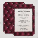 Search for velvet bridal shower invitations Chic