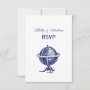 Search for globe rsvp cards Vintage