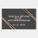 Search for black white stripes wedding stickers Trendy