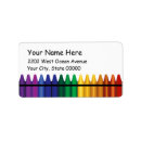 Search for crayons labels Kindergarten