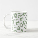 Search for green leopard mugs Pattern