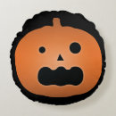 Search for jack o lantern cushions Creepy