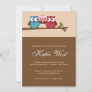 Search for critters invitations Owl