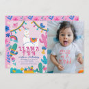 Search for llama 1st birthday invitations Alpaca