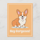 Search for cute corgi postcards Funny