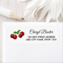 Search for cherry return address labels White