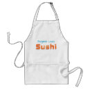 Search for funny sushi aprons Humour