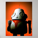 Search for retro robot posters Science fiction