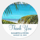 Search for beach wedding stickers Palm tree