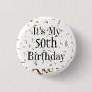 Search for 50th party badges Celebration