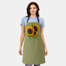 Search for orange green aprons Sunflowers
