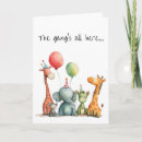 Search for cartoon animal birthday cards Funny animals