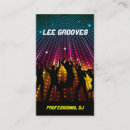 Search for disco business cards Dj