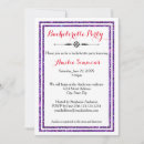 Search for purple bling invitations Chic