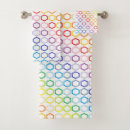 Search for hexagon bath towels Abstract