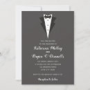Search for black tuxedo wedding invitations Modern