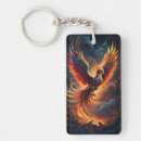Search for phoenix rising key rings Fire