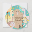 Search for dragons and unicorns invitations For kids