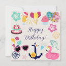 Search for nautical birthday cards Beach