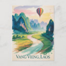 Search for lao postcards Watercolor