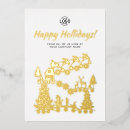 Search for white christmas cards Gold
