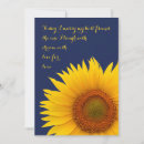 Search for navy blue and yellow sunflower invitations Floral