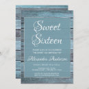 Search for aqua sweet 16 invitations Birthday