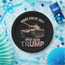 Search for trump paper plates Patriot