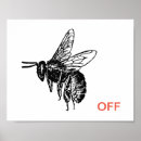 Search for buzzing posters Bee