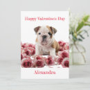 Search for english bulldog valentines day cards Heart