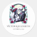 Search for skeleton bride stickers Bride and groom