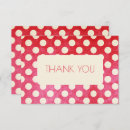 Search for red and white polka dots cards Cute