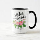 Search for sister wedding mugs Bride